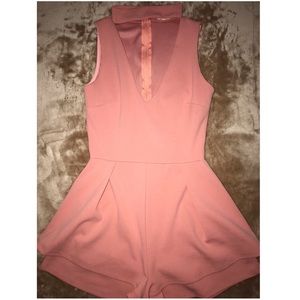 Pink romper